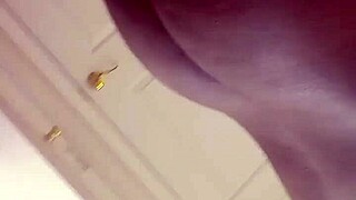 Masturbating In Mirror Leads To Shaking Orgasm Solo Tease