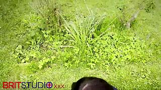 Naughty nurse sneaks cum feast during her steamy hospital break.