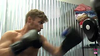 Flexible Blonde Ally Kay Spreads Legs for Deepthroat and Doggystyle Thrusts