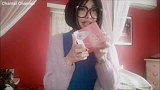 I squirt wildly with Chantal's hot new sex toy