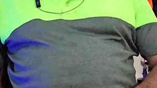 ezsosa flashes curvy body in bedroom exhibitionist update