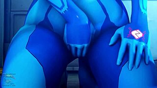zero suit samus aran endures birthday phazon facefuck from monster cock