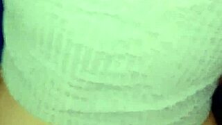 amateur couple sneaks intimate standing sex and deep suck in dark storage room