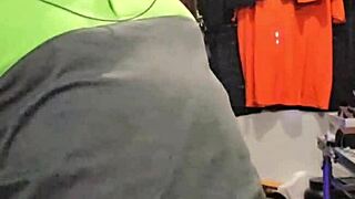 ezsosa flashes curvy body in bedroom exhibitionist update