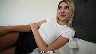 Milf loses truth or dare bet, gets bent over for rough creampie challenge