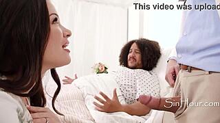 alison rey pounds patient while husband watches in hospital cheating fuck