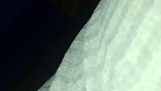 amateur couple sneaks intimate standing sex and deep suck in dark storage room