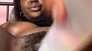 Ebony's Creamy Pussy Solo Tease Unveiled