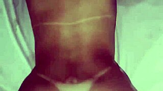 Boyfriend spreads my juicy brazilian ass wide, makes me twerk for his friend's huge cock