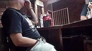 subtly stroking myself under desk at work teasingly