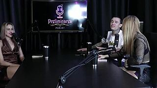 yasmin pariz moans stripping to suck tasty cock hungrily