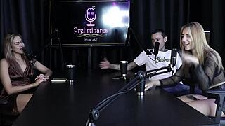 yasmin pariz moans stripping to suck tasty cock hungrily