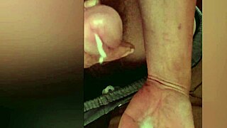 Detailed solo masturbation technique demonstration unfolds