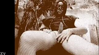 naughty naked stud flashes monster cock homemade voyeur