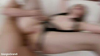 Alice maze endures wet 4on1 wrecking with swallows and drinks