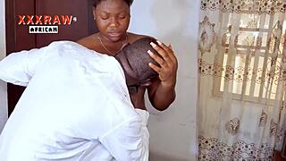 mdx's big black ass babe with creamy pussy takes hard pounding