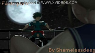 Toga Facefucks Deku With Monster Cock Creampie