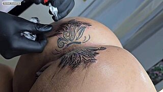 sexy milf's huge pussy lips stretched by monster bbc creampie