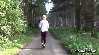 British Mature Bride Sonia Unveils Massive Tits in Wedding Lingerie