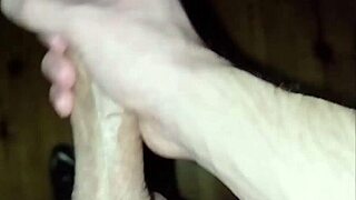 young amateur solo masturbates to massive cum explosion