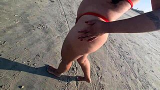 na praia sol mar big tits latina fingers huge pussy outdoor public beach fire