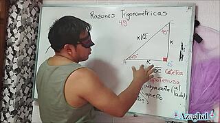 Nerdy Asian Student And Teacher Explore Bedroom Sex Angles At 45 Degrees