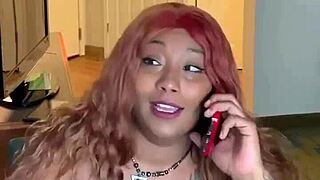 intruder watches ebony masturbation squirting session