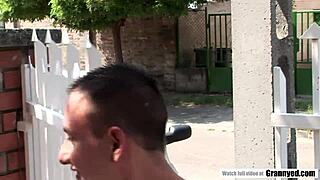 granny orhidea feels intense passion seducing young guy's throbbing white cock bareback with deep emotions