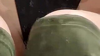 SEXY NYLON MILF ELZA KOM STRIPS HEELS LINGERIE HUGE TITS ASS WORSHIP DOMINATION