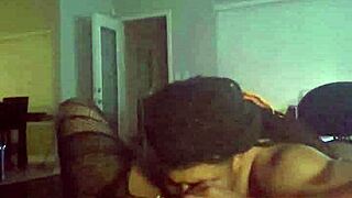 netflix turns into bareback pounding with ebony and big black cock action