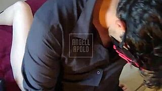 Beautiful Submissive Wife Enjoys Passionate Homemade Session