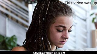 Peter Green Face Fucks Sloan Harper's Throat with Monster Cock