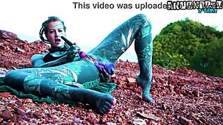 teasing anal dildo by my butthole desperate pee