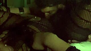 netflix turns into bareback pounding with ebony and big black cock action