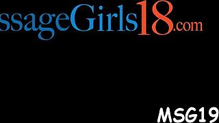 hey babe this skillful hottie craves your cock deep in her tight holes during oily massage