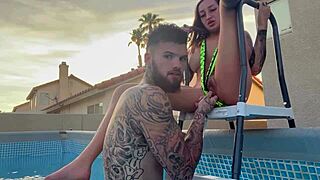 hey pool boy you tease me so much wanna lick this wet pussy now?