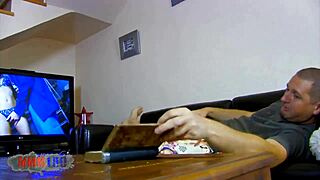 hey cougar slut, feel these two excited dicks pounding you hard