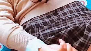 Innocent face but that tight ass grips so good – yummy public school morena raw fucked!