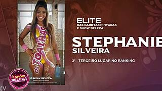 Body Painted Brazilian Beauties Deliver Sexy Oral Action