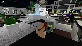 wanna see us fucking outdoors in city square with crowd watching