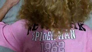 Nerdy amateur milf POV begs desperately for hot breeding creampie