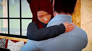 new family game teases big tits curves