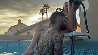 hey pool boy you tease me so much wanna lick this wet pussy now?