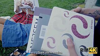 you ever seen a nerdy blonde couple devour ass like this? rimjob heaven