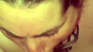 i give him a sloppy blowjob then he creams my pussy