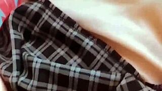 Innocent face but that tight ass grips so good – yummy public school morena raw fucked!