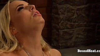 Kneeling Slave's Eager Pussy Lick for Mistress