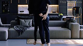 desi indian pair heats up room with nighty kisses boobs and ass licks