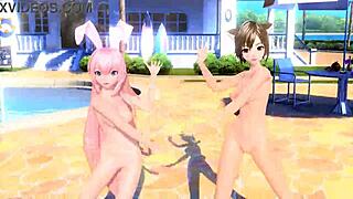 hey check megurine luka and meiko full nude summer idol mod