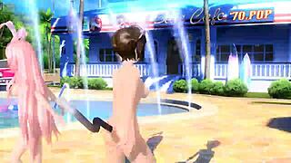 hey check megurine luka and meiko full nude summer idol mod